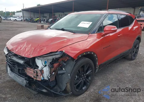 2021 Chevrolet Blazer Rs из США, поврежденный, VIN 3GNKBKRS1MS547173